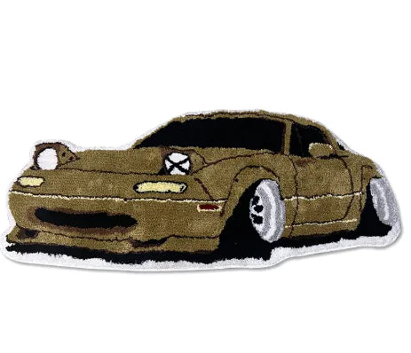 MX-5 Miata NA Car-Shaped Plush Rug