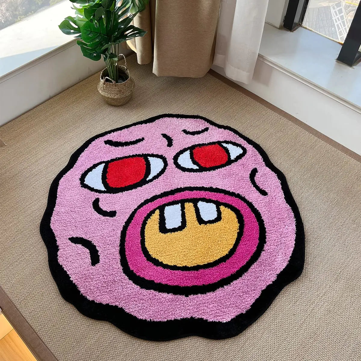 LAKEA Cherry Bomb Tufted Rug