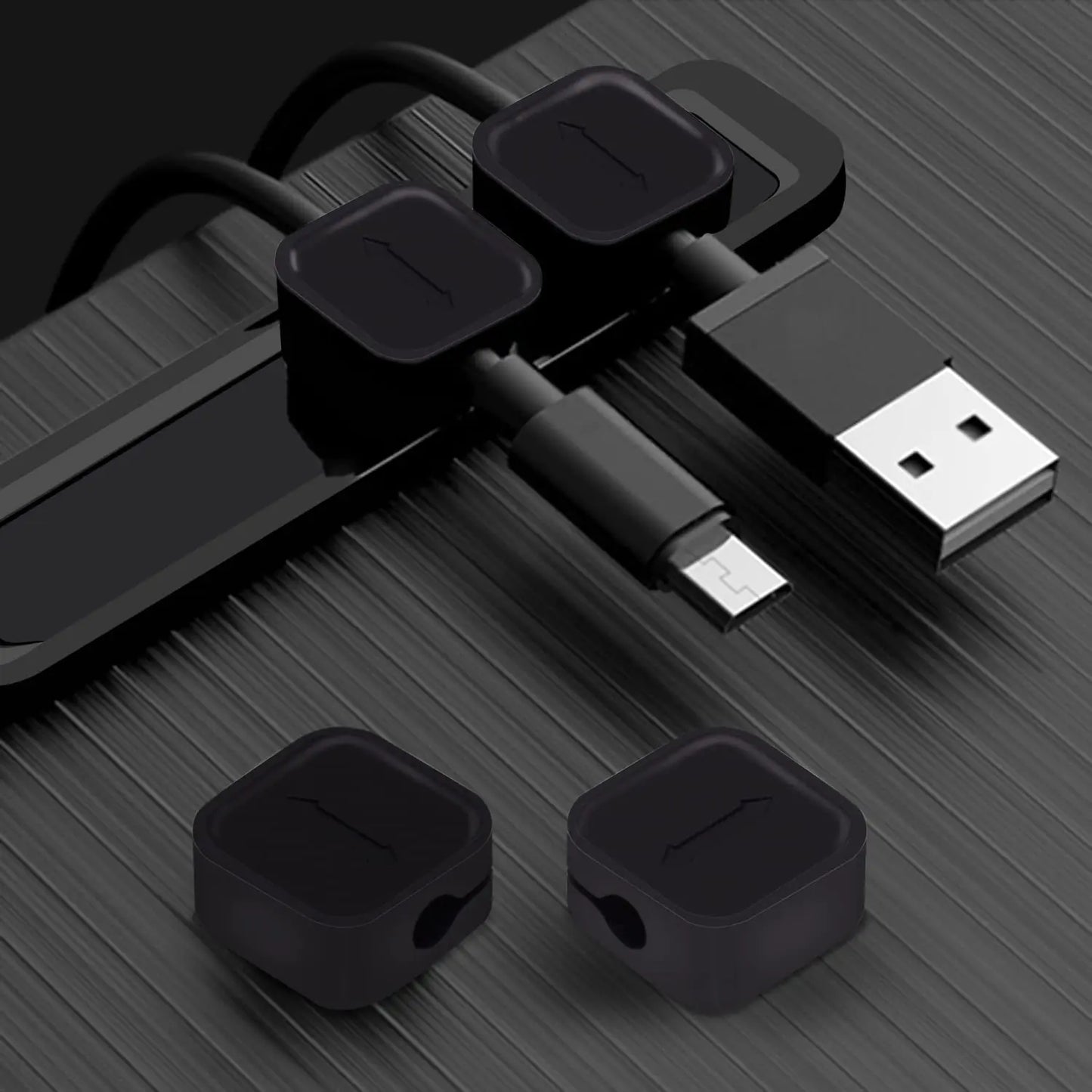 OYE 4-Pack Magnetic Cable Holder Clips