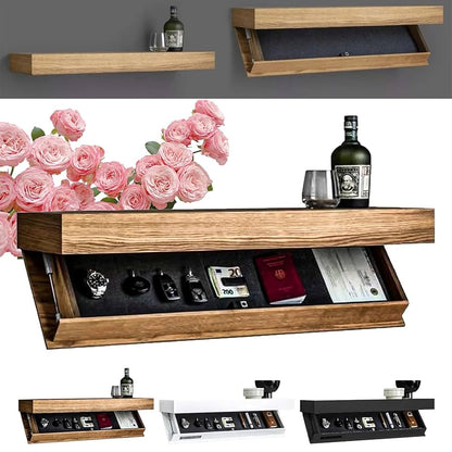 Secret Storage Wall Shelf