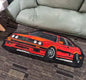 BMW E30 Racing Car Rug